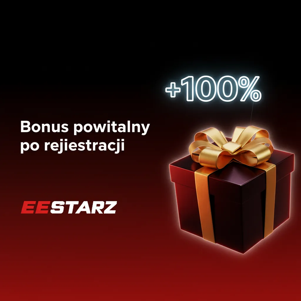 Baner bonusu powitalnego po rejestracji: kasyno 200% do 5478 PLN + 150 spinów lub sport 220% do 1542 PLN.