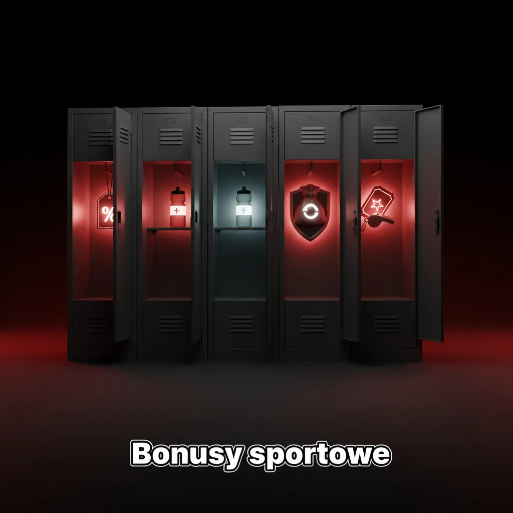 Bonusy sportowe: ACCA Boost do 100%, 10% cashback na AKO, freebet mobilny 50 PLN, e-sport Boost 20%, specjały na krykiet.