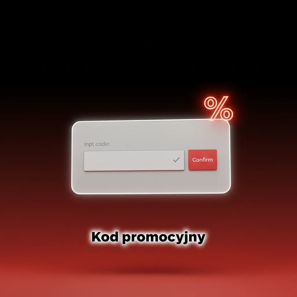 Tabela z kodami promocyjnymi: STARZ200, SPORT220, APP50, bonusy i instrukcja aktywacji.