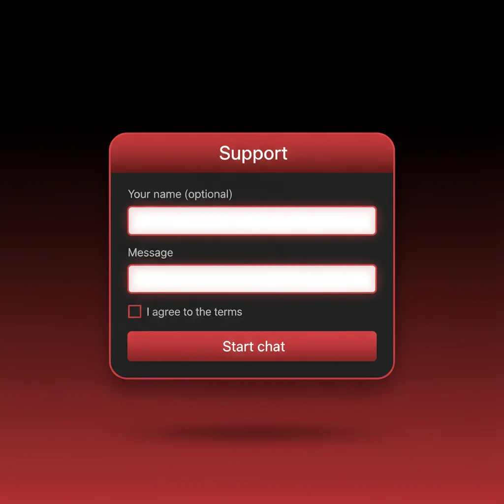 Kontakt i pomoc techniczna: wsparcie 24/7 PL/EN, czat na żywo, e‑mail przez formularz, FAQ, powiadomienia w panelu.