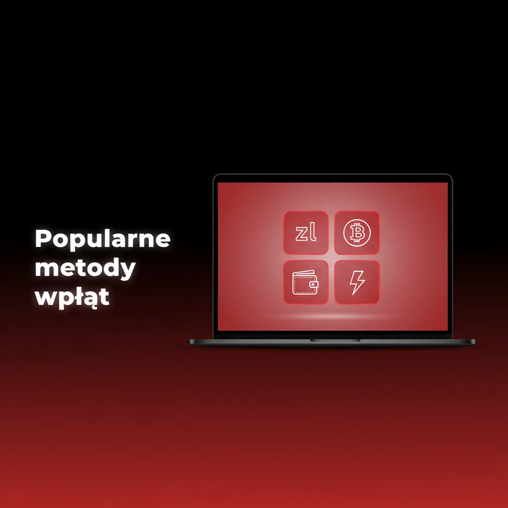 Popularne metody wpłat: BLIK, Przelewy24, karty, Skrill, Neteller, paysafecard, ecoPayz, Dotpay, przelew bankowy.