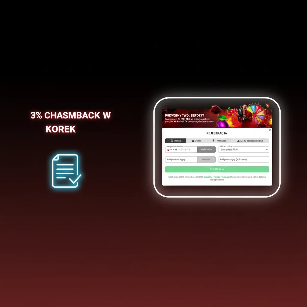 Zasady i warunki: jedno konto, 18+ i weryfikacja, obrót bonusów i limity stawek, ta sama metoda wpłat/wypłat, AML/KYC.