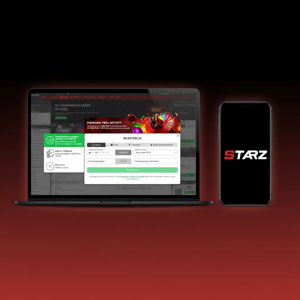 Interfejs 888starz: pasek nawigacji Sport, Na żywo, eSport, Kasyno itd.; filtry kuponu, kalendarz meczów, wyszukiwarka gier.