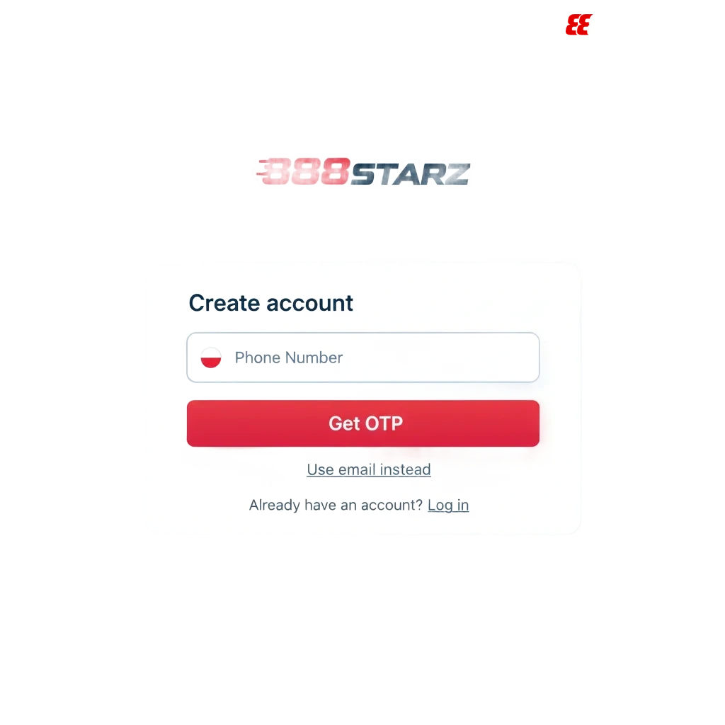 Infografika 888starz: rejestracja, logowanie, weryfikacja; strona i aplikacja; kasyno i zakłady; dla graczy z Polski.