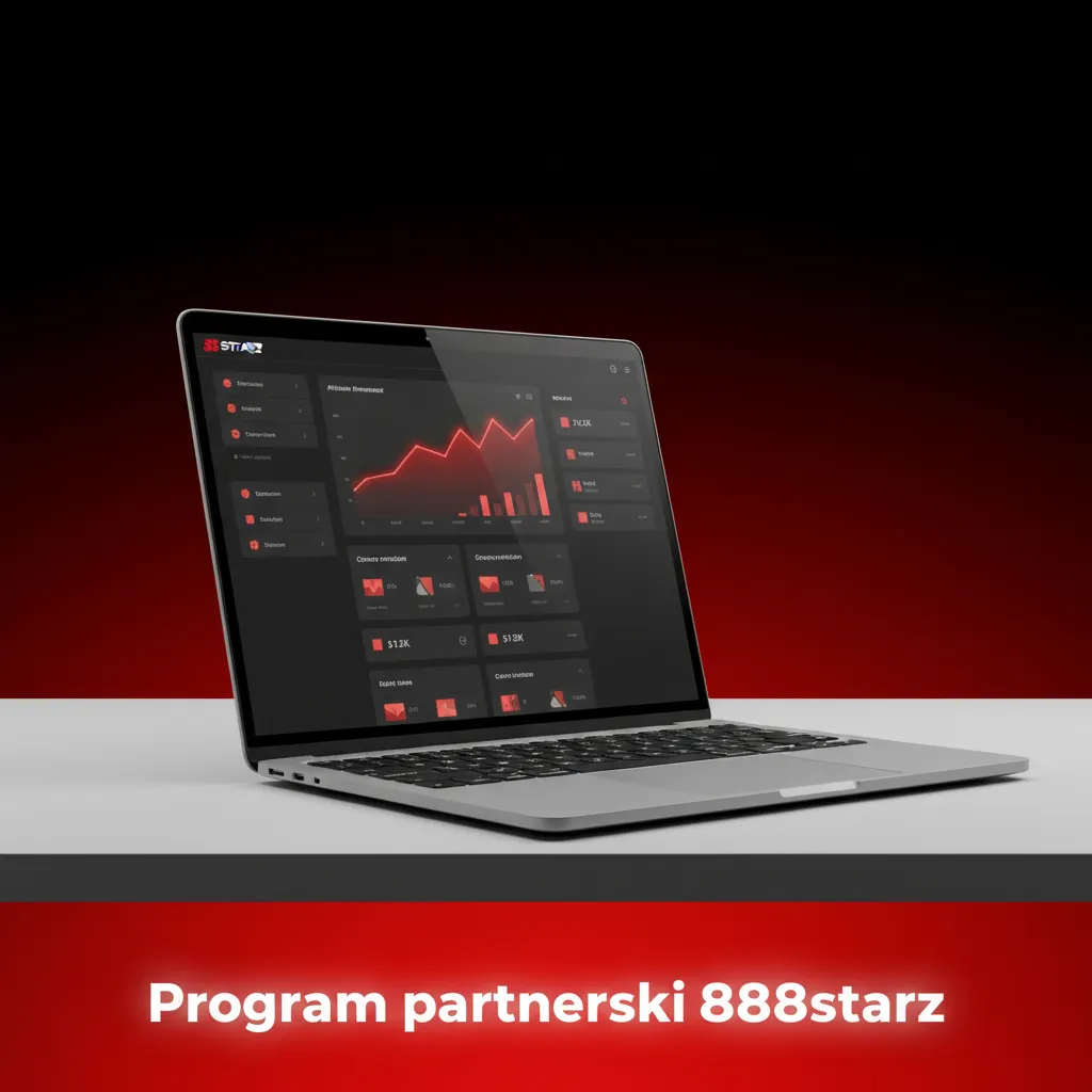 Baner programu partnerskiego 888starz: prowizje od przychodów, materiały, statystyki w czasie rzeczywistym, sport i kasyno