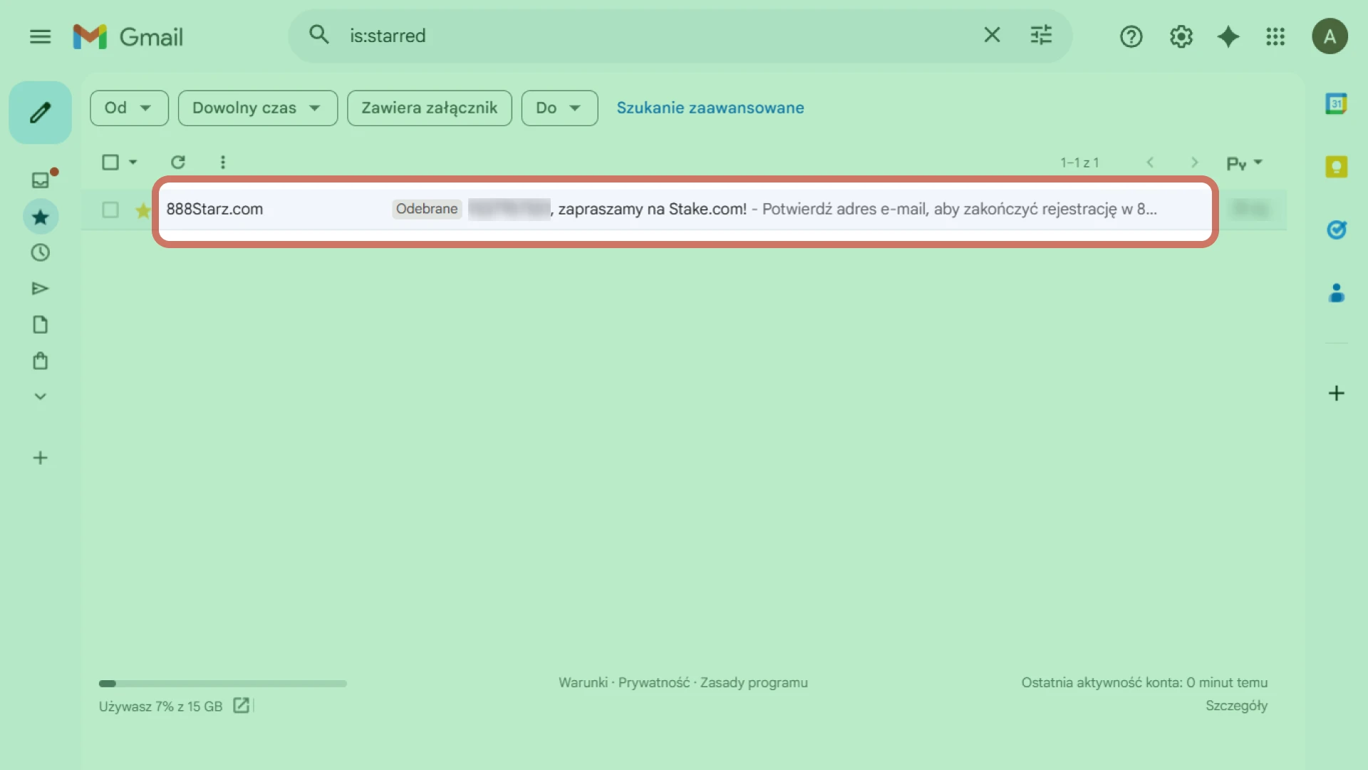 Potwierdź swój adres e-mail na oficjalnej stronie 888starz bardzo szybko.