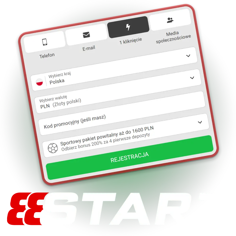 Zarejestruj nowe konto gracza na oficjalnej stronie 888starz bardzo szybko.