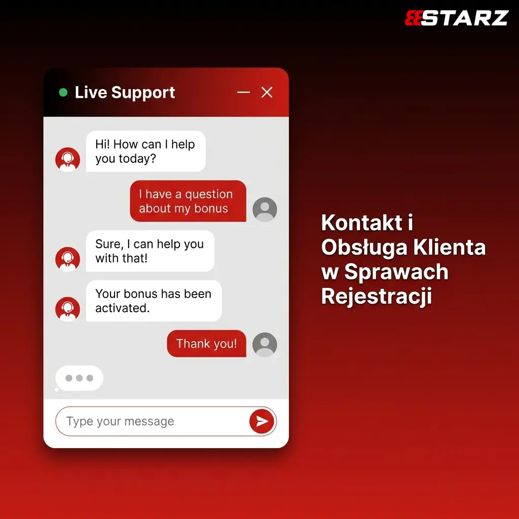 Zespół obsługi klienta 888starz dostępny 24/7 przez czat, e-mail i Telegram