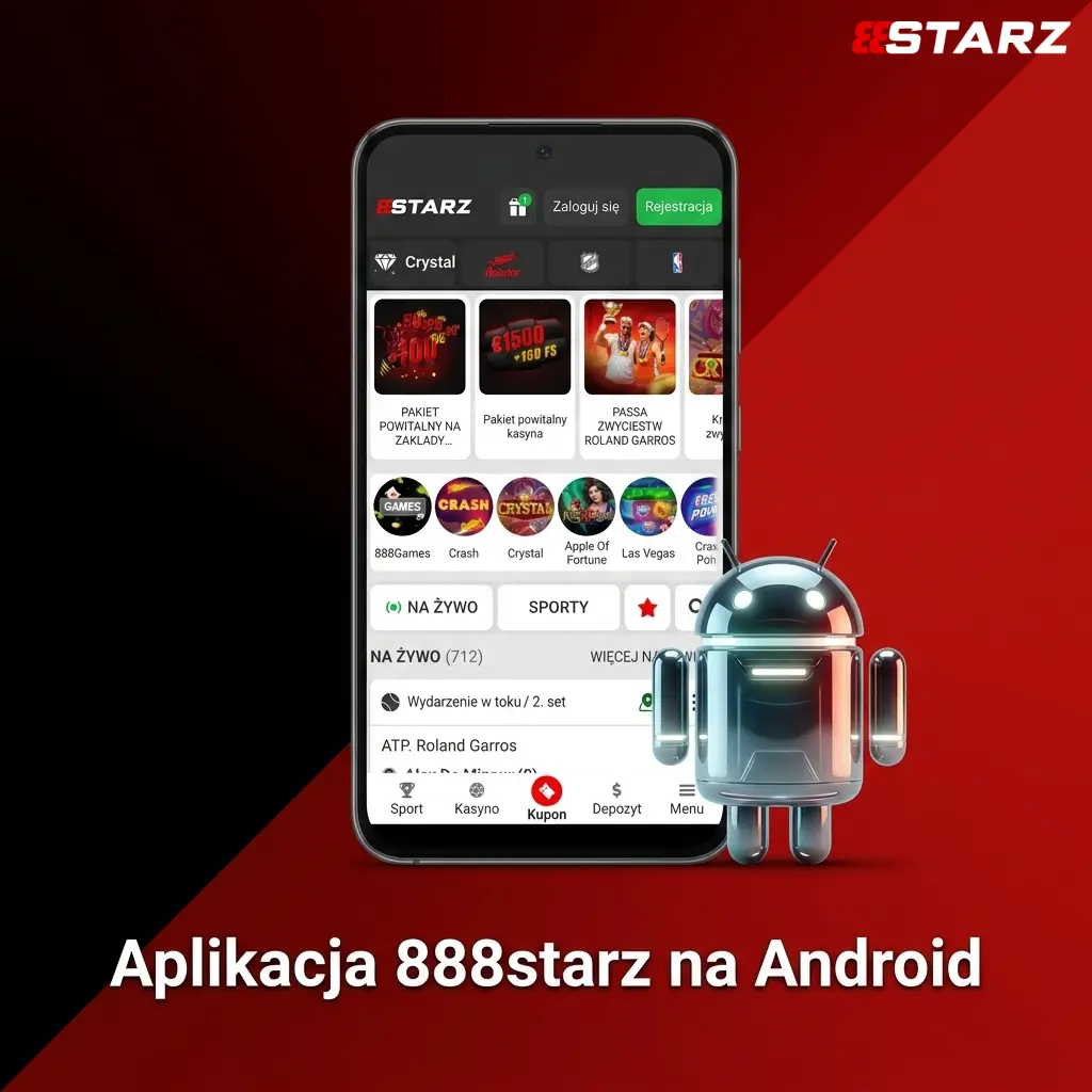 Aplikacja 888starz na Android – pobierz bezpłatny plik APK i korzystaj z zakładów sportowych i kasyna