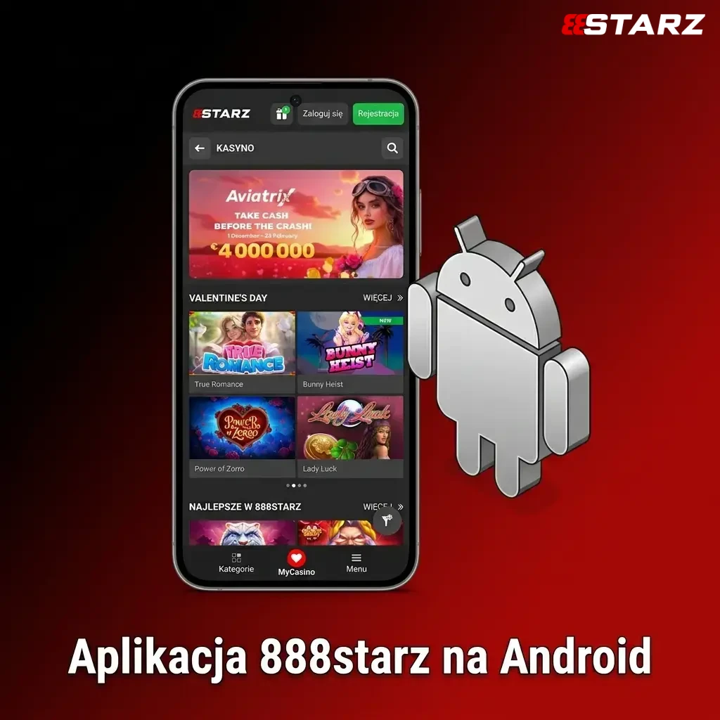 Aplikacja 888starz na Android – pobierz APK i korzystaj z zakładów oraz kasyna w Polsce