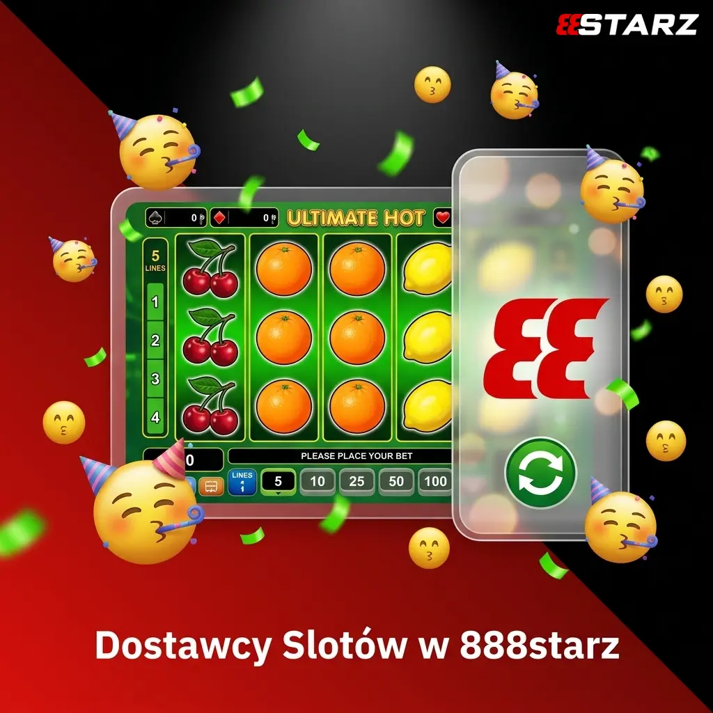 Dostawcy slotów w 888starz – Pragmatic Play, BGaming, NetEnt i inne studia dla polskich graczy